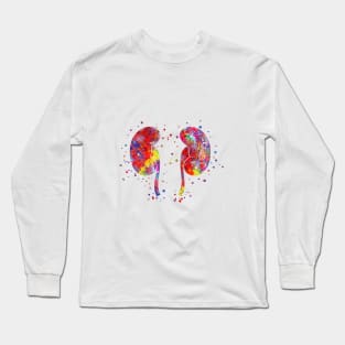 The kidneys anatomy Long Sleeve T-Shirt